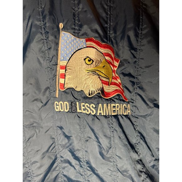 !FTP* F The Population God Bless America Vest Hypebeast Hype Mens L FTP - Picture 3 of 6